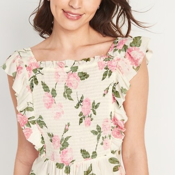 Smock Ruffle Top - Picture 1 of 2